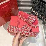 Valentino thick sole slippers