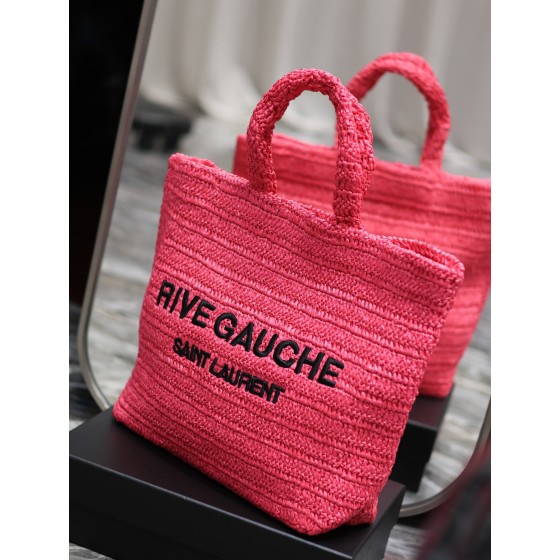 SAINT LAURENT RIVE GAUCHE Lafite woven tote model number: 688864