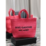 SAINT LAURENT RIVE GAUCHE Lafite woven tote model number: 688864