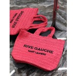 SAINT LAURENT RIVE GAUCHE Lafite woven tote model number: 688864