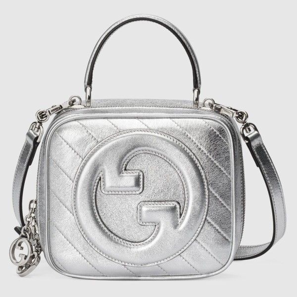 GUCCI circular interlocking double G craftsmanship showcases Blondie series model 744434