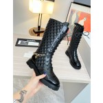 CHANEL's latest side zipper high boots