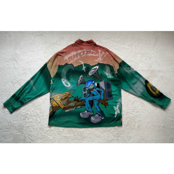 Louis Vuitton... Alien Long Sleeve Shirt