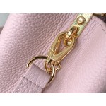 𝐋𝐎𝐔𝐈𝐒𝐕𝐔𝐈𝐓𝐓𝐎𝐍 M20708 Grapefruit Pink Flower Three Piece This CAPUCINES BB handbag