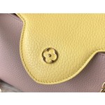 𝐋𝐎𝐔𝐈𝐒𝐕𝐔𝐈𝐓𝐓𝐎𝐍 M20708 Grapefruit Pink Flower Three Piece This CAPUCINES BB handbag