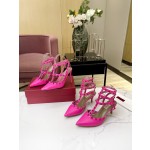 Valentino Women's Back Air (New Generation Lacquer Leather) Sandals