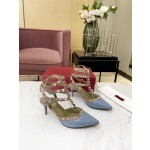 Valentino Women's Back Air (New Generation Lacquer Leather) Sandals