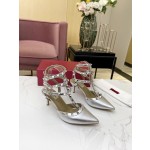 Valentino Women's Back Air (New Generation Lacquer Leather) Sandals