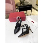 Valentino Women's Back Air (New Generation Lacquer Leather) Sandals