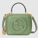 GUCCI circular interlocking double G craftsmanship showcases Blondie series model 744434