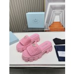 Prada Ultra Hot Thick Sole Sandals