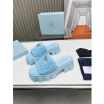 Prada Ultra Hot Thick Sole Sandals