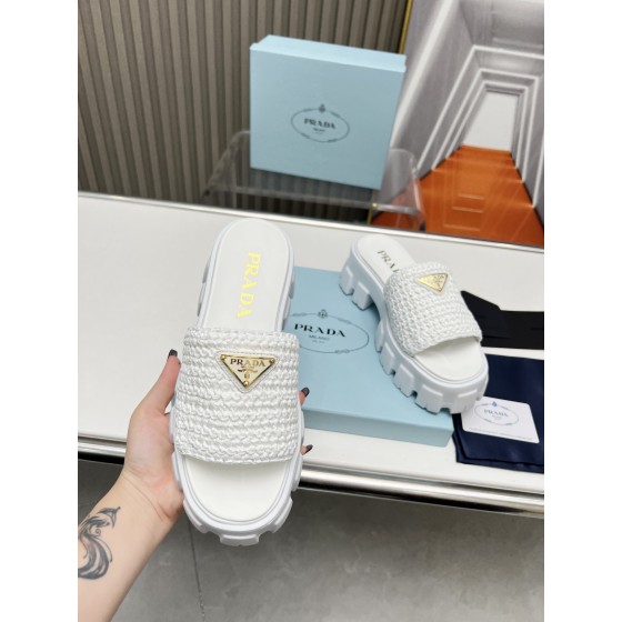 Prada Ultra Hot Thick Sole Sandals