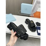 Prada Ultra Hot Thick Sole Sandals