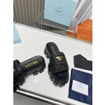 Prada Ultra Hot Thick Sole Sandals