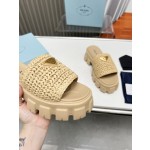 Prada Ultra Hot Thick Sole Sandals