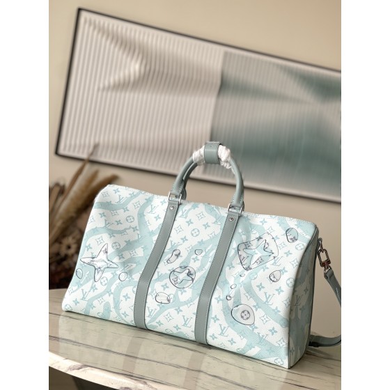 𝐋𝐎𝐔𝐈𝐒𝐕𝐔𝐈𝐓𝐓𝐎𝐍 M22570 This Keepall Bandouli è re 50 travel bag