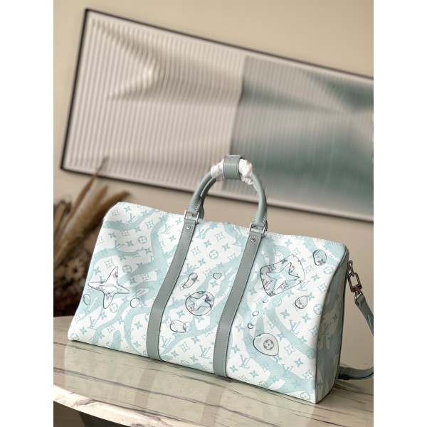 𝐋𝐎𝐔𝐈𝐒𝐕𝐔𝐈𝐓𝐓𝐎𝐍 M22570 This Keepall Bandouli è re 50 travel bag