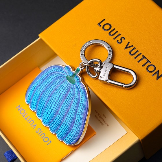 LOUIS VUITTON Kusama Yazuki Pumpkin Keychain Pendant