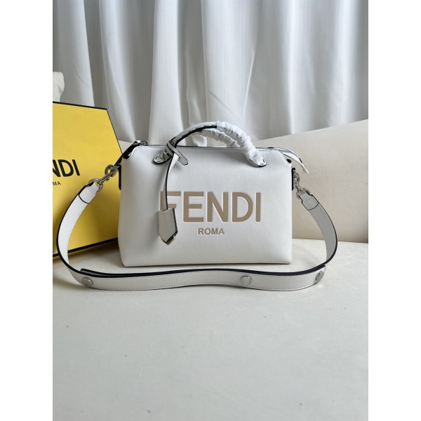 FENDI BY THE WAY Zippered Boston Handbag Model Number: 2303
