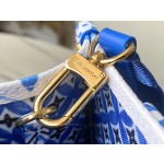 𝐋𝐎𝐔𝐈𝐒𝐕𝐔𝐈𝐓𝐓𝐎𝐍 M22976 Blue OnTheGo Small Handbag