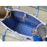 𝐋𝐎𝐔𝐈𝐒𝐕𝐔𝐈𝐓𝐓𝐎𝐍 M22976 Blue OnTheGo Small Handbag