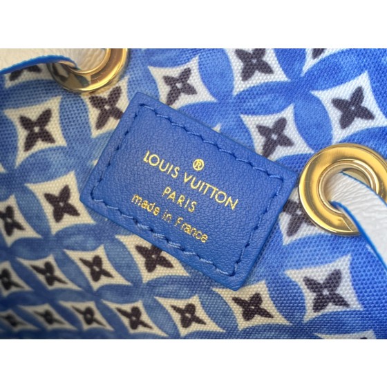 𝐋𝐎𝐔𝐈𝐒𝐕𝐔𝐈𝐓𝐓𝐎𝐍 M22986 Blue NeoNo é Bucket Bag