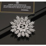 CHANEL High end Snowflake ❄️ Double C brooch