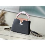 𝐋𝐎𝐔𝐈𝐒𝐕𝐔𝐈𝐓𝐓𝐎𝐍 M59459 Caramel colored Capsines mini handbag