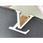 𝐋𝐎𝐔𝐈𝐒𝐕𝐔𝐈𝐓𝐓𝐎𝐍 M59459 Caramel colored Capsines mini handbag