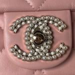 CHANEL 23A popular pearl method stick bag AS3791