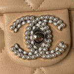 CHANEL 23A popular pearl method stick bag AS3791