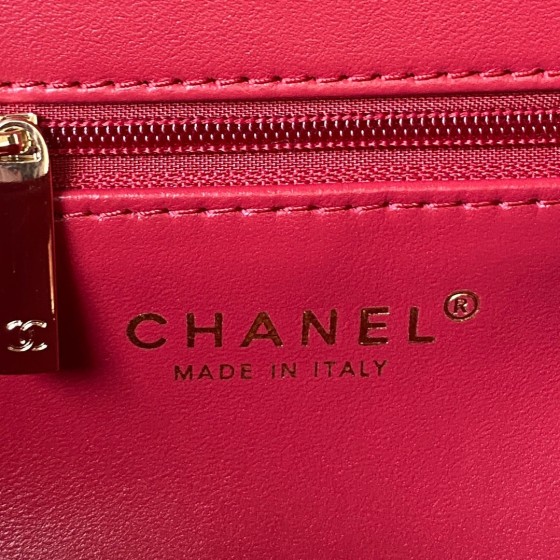 CHANEL cloth: 23A popular pearl method stick bag AS3791