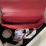 CHANEL cloth: 23A popular pearl method stick bag AS3791
