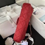 CHANEL cloth: 23A popular pearl method stick bag AS3791
