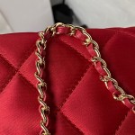 CHANEL cloth: 23A popular pearl method stick bag AS3791