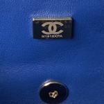 CHANEL cloth: 23A popular pearl method stick bag AS3791