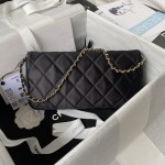 CHANEL cloth: 23A popular pearl method stick bag AS3791