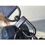 𝐋𝐎𝐔𝐈𝐒𝐕𝐔𝐈𝐓𝐓𝐎𝐍 M46604 Blue Embossed This Trio Postman Bag