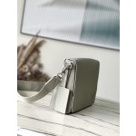 𝐋𝐎𝐔𝐈𝐒𝐕𝐔𝐈𝐓𝐓𝐎𝐍 M22505 Grey Green Takeoff Postman Bag