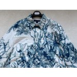 Louis Vuitton... blue water grass twill jacket jacket jacket