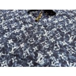 Louis Vuitton... blue camouflage floral denim jacket