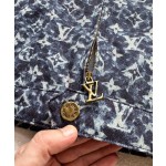 Louis Vuitton... blue camouflage floral denim jacket