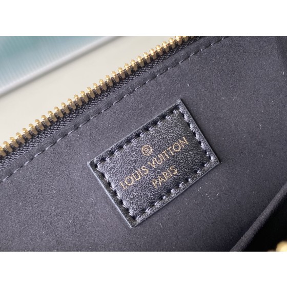 𝐋𝐎𝐔𝐈𝐒𝐕𝐔𝐈𝐓𝐓𝐎𝐍 M22878 black embroidered shell bag series