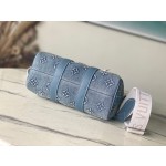 𝐋𝐎𝐔𝐈𝐒𝐕𝐔𝐈𝐓𝐓𝐎𝐍 M22762 denim fabric This Keepall Bandouli è re 25 handbag