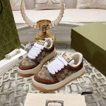 Gucci chubby thick soled dirty shoes~~Casual shoes for couples