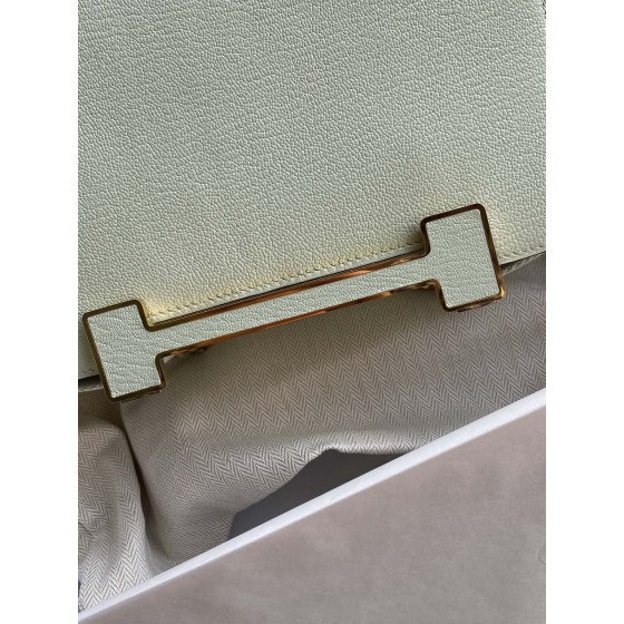 Geta clog bag chevre goat skin