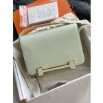 Geta clog bag chevre goat skin