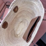 MIU MIU Pukui Bag Grass Woven Vegetable Basket 5BG206