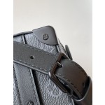 Louis Vuitton M46689 Wax Leather M45935 Presbyopia Black M46264 Presbyopia Purple This Handle Soft Trunk Handbag